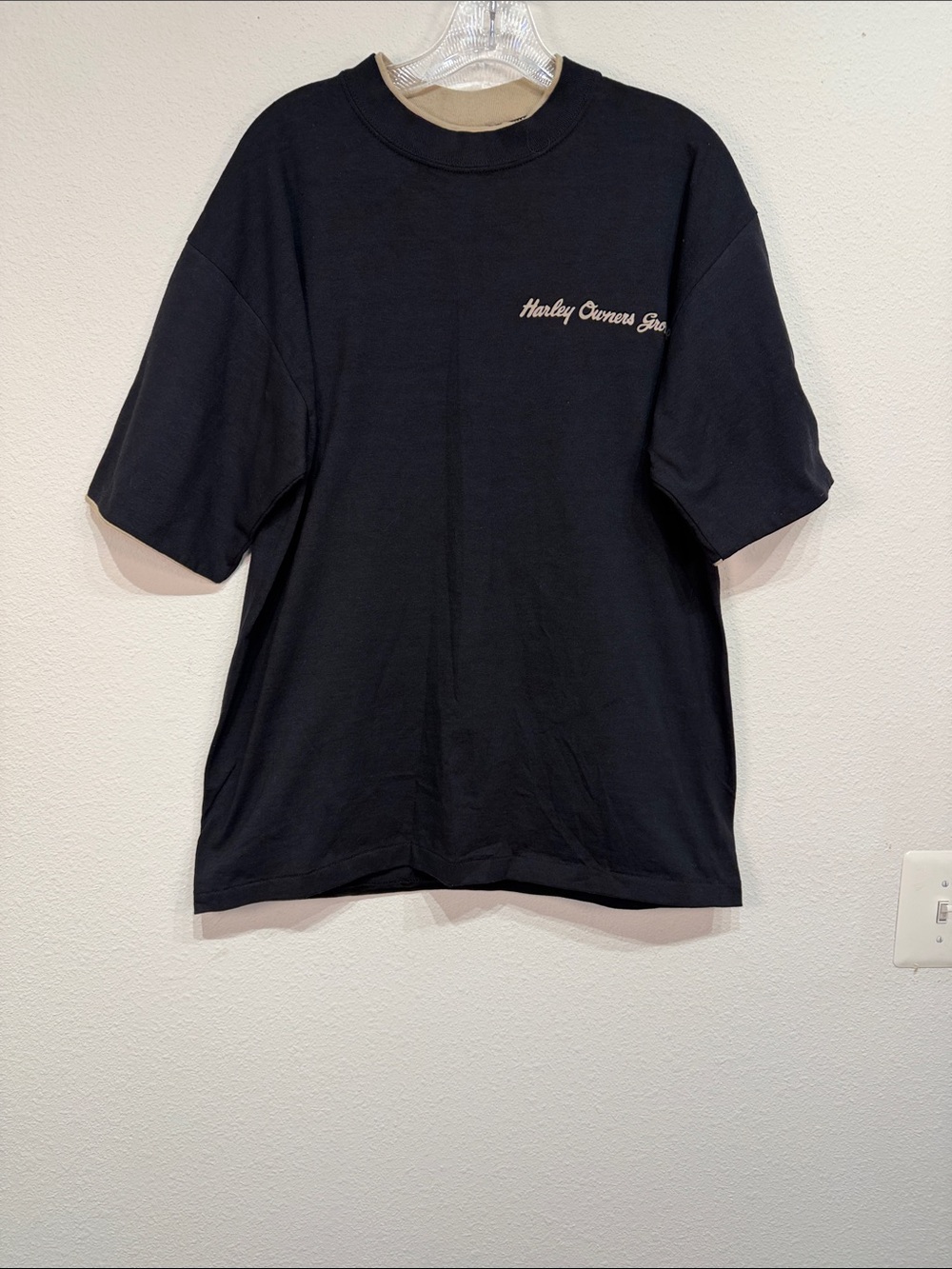 Harley Davidson Hog Rallies 1995 black Large Tee - Picture 2 of 6